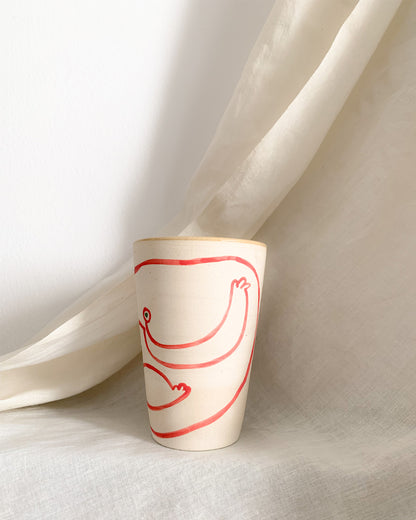 Garden Party- The Tumbler (Red)