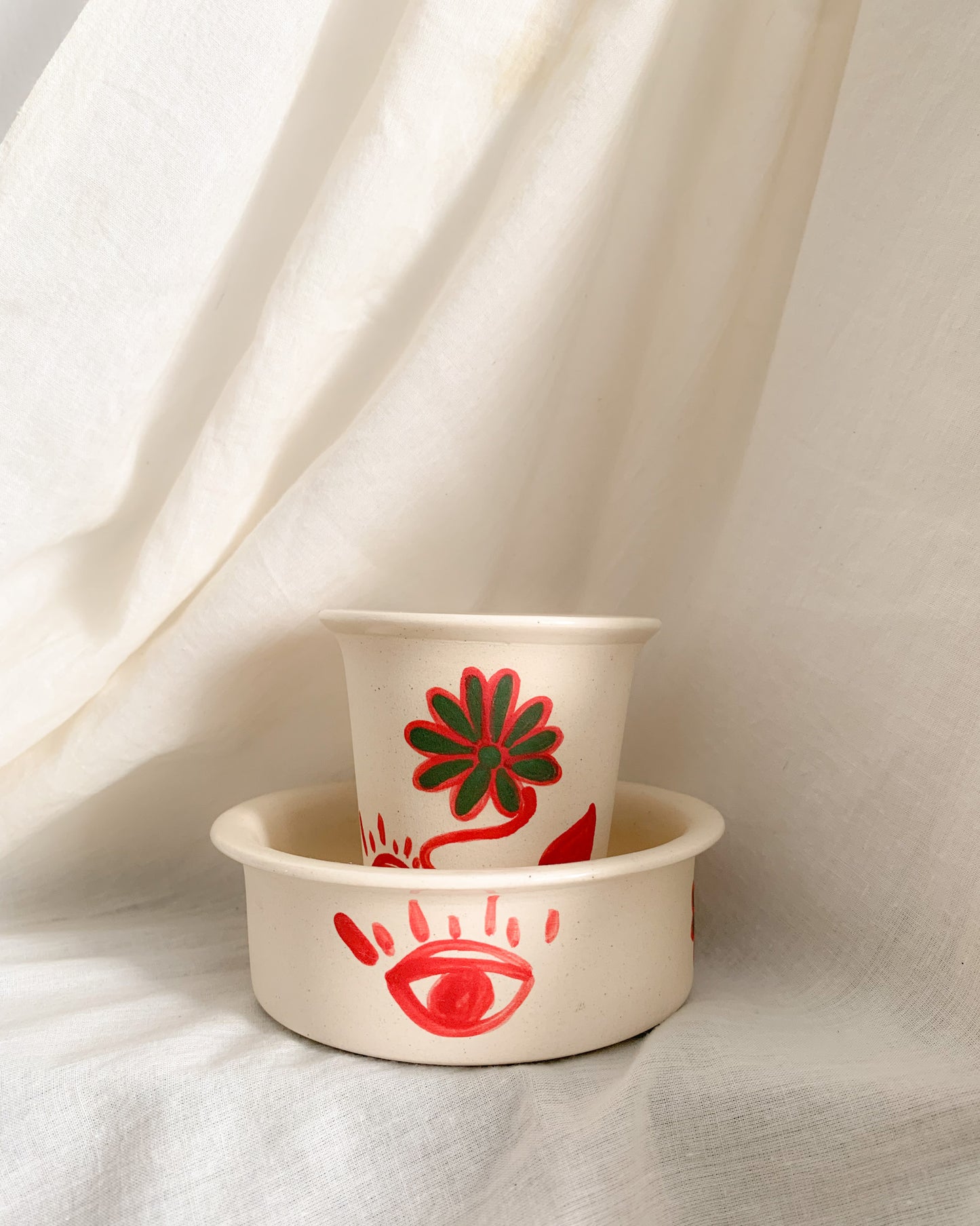 Garden Party- The Dabara (Red)