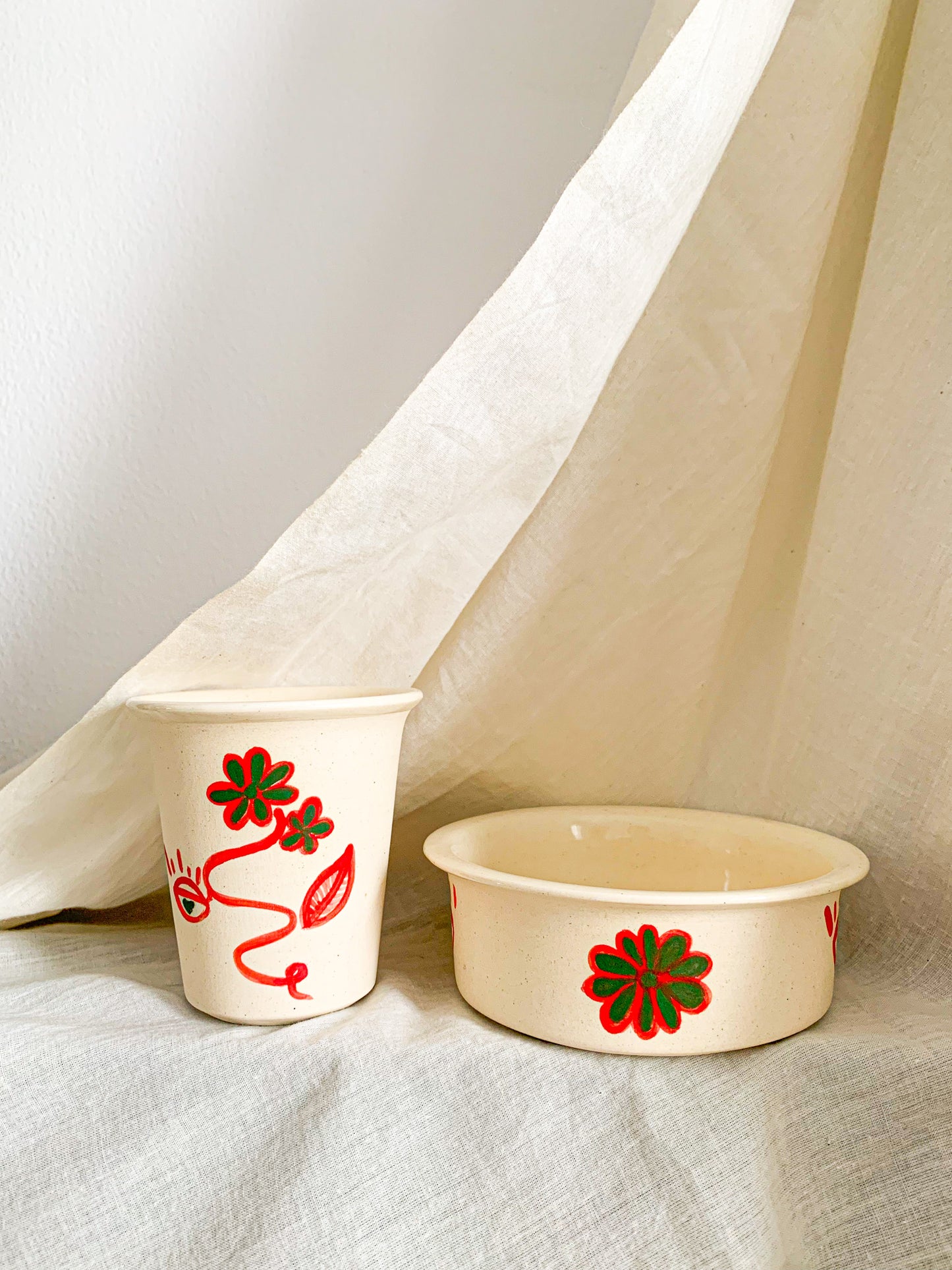 Garden Party- The Dabara (Red)