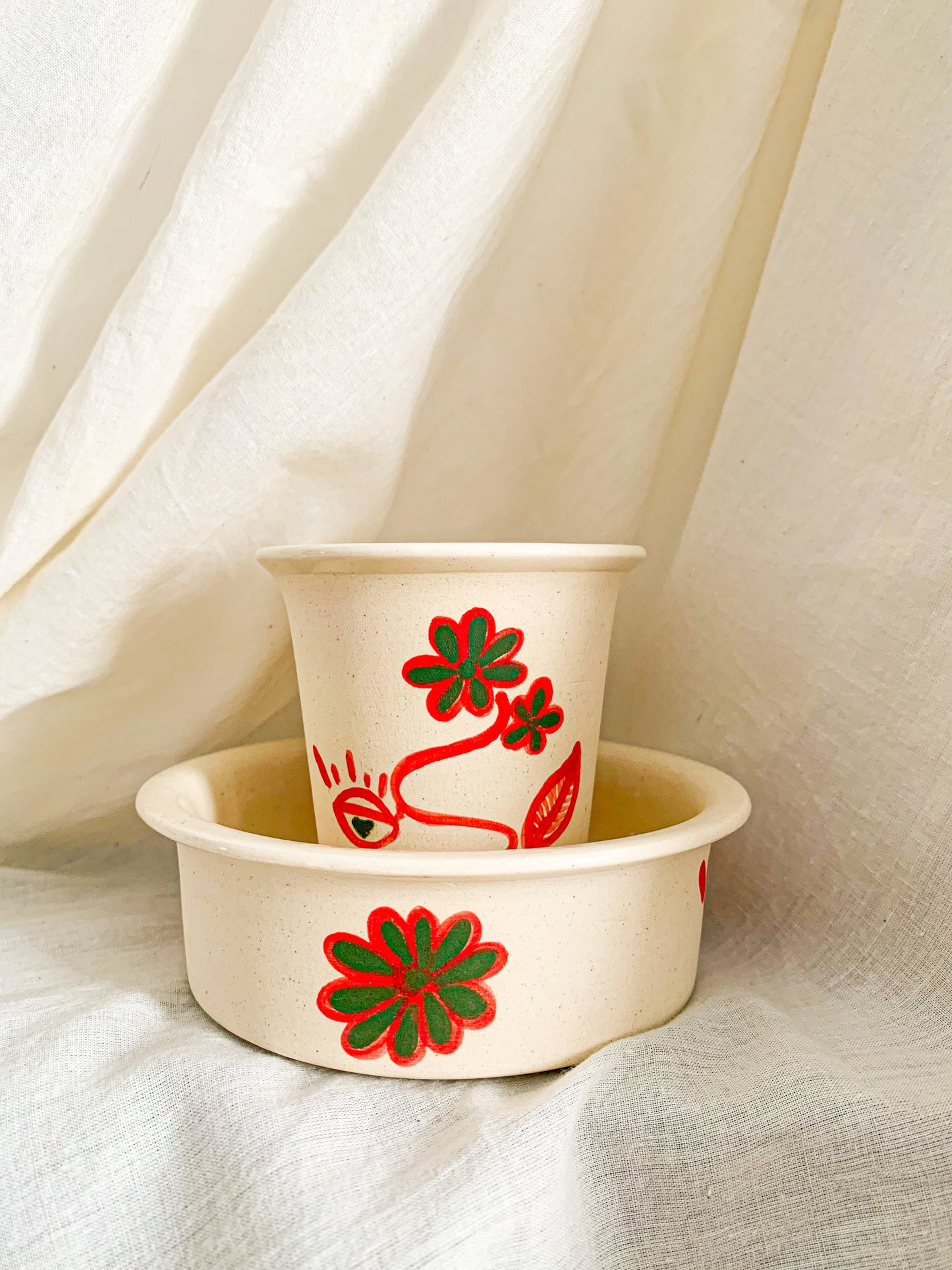 Garden Party- The Dabara (Red)